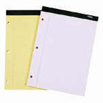 3 Hole Punched Perforated Legal Pads