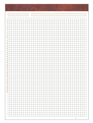 5x5 Grid Pads, Graph Pad