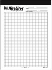 Grid Pads 8 1/2 x 11