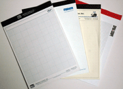 Custom Grid Legal & Letter Pads